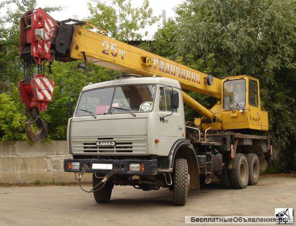 Услуги автокрана в Серпухове