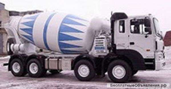 Аренда, услуги автобетоносмесителей (миксеров)