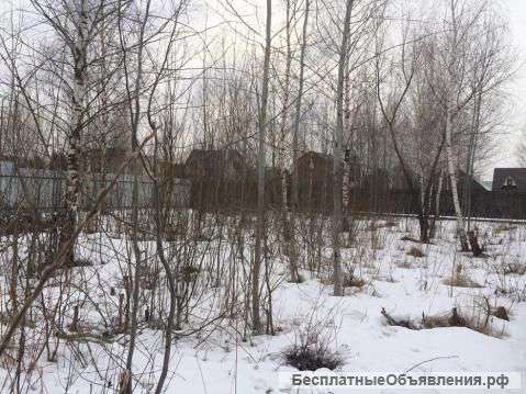 9.3 сотки в СНТ, свет, газ, рядом с городом Звенигород
