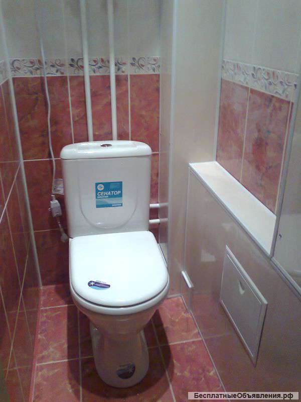 Ремонт ванны и туалета под ключ