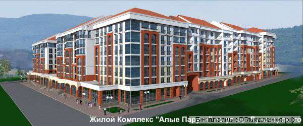 1 комнатная квартира Геленджик ул Луначарского 36.6 кв м
