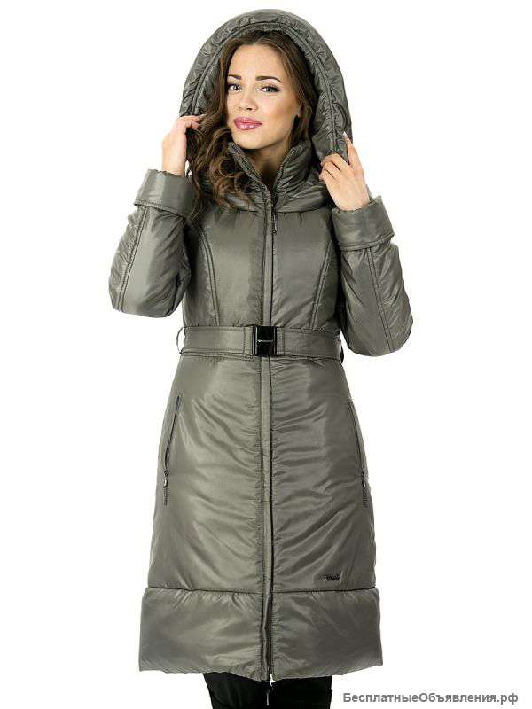 Новое пальто на молнии с карманами и капюшоном