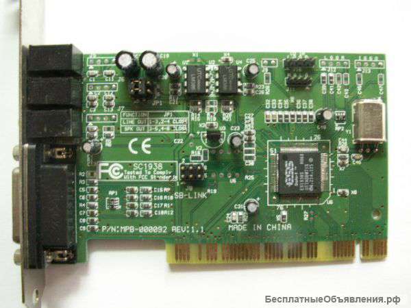 Звуковые карты PCI