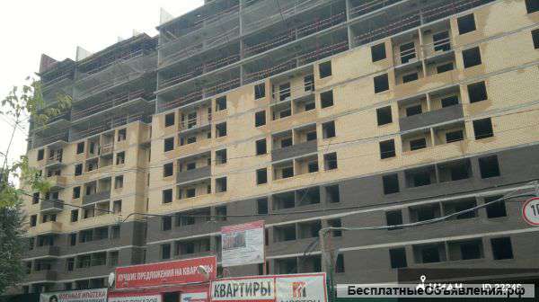 1 ком, 43 кв.м. Нахабино, ул. Красноармейская 57