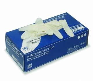Перчатки латексные белые S
