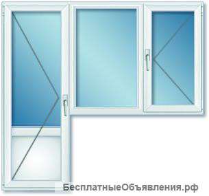 Балконный блок KBE 2170 x 2150 для панельного дома