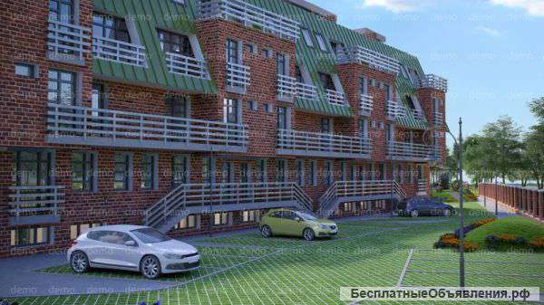 Апартаменты в клубной резиденции Loft River 43,60 кв.м.