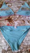 Купальник р.42 голубого цв