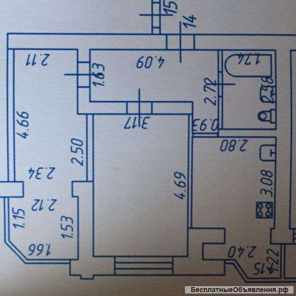 Квартира 2-комнатная