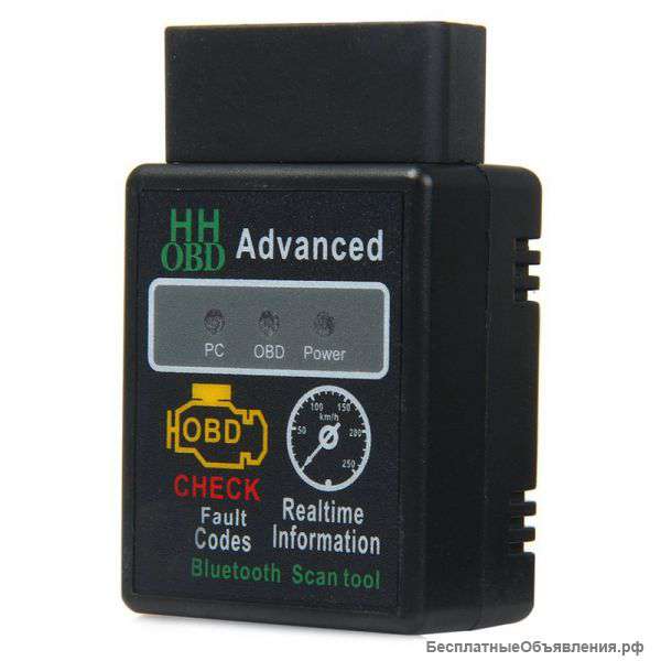 Автосканер HH ELM327 V1.5 Bluetooth на Microchip PIC18F25K80
