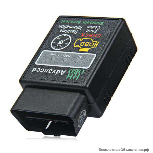 Автосканер HH ELM327 V1.5 Bluetooth на Microchip PIC18F25K80