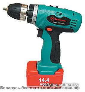 Дрель-шуруповерт Hammer ACD144C PREMIUM Минск