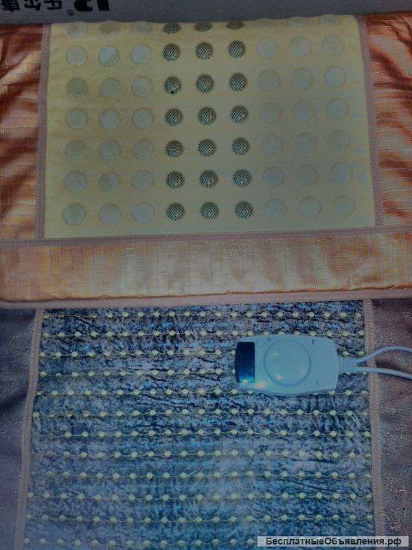 Коврик двусторонний нефритовый/ турмалиновый, лечебный. Ю.Корея. САМОВЫВОЗ