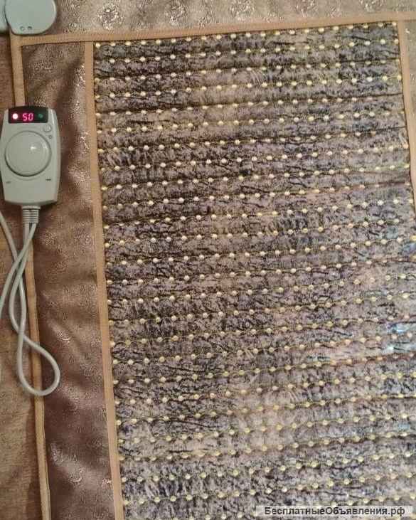 Коврик двусторонний нефритовый/ турмалиновый, лечебный. Ю.Корея. САМОВЫВОЗ