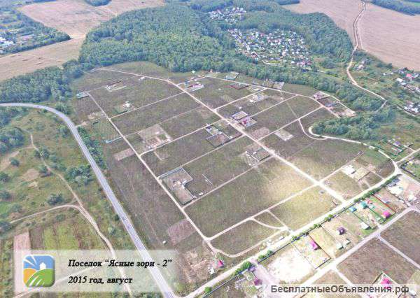 Участки в дачном поселке Ясные зори-2