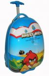 Детский чемодан на колесиках Angry Birds