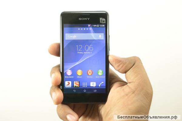 Новый телефон Sony Xperia E1