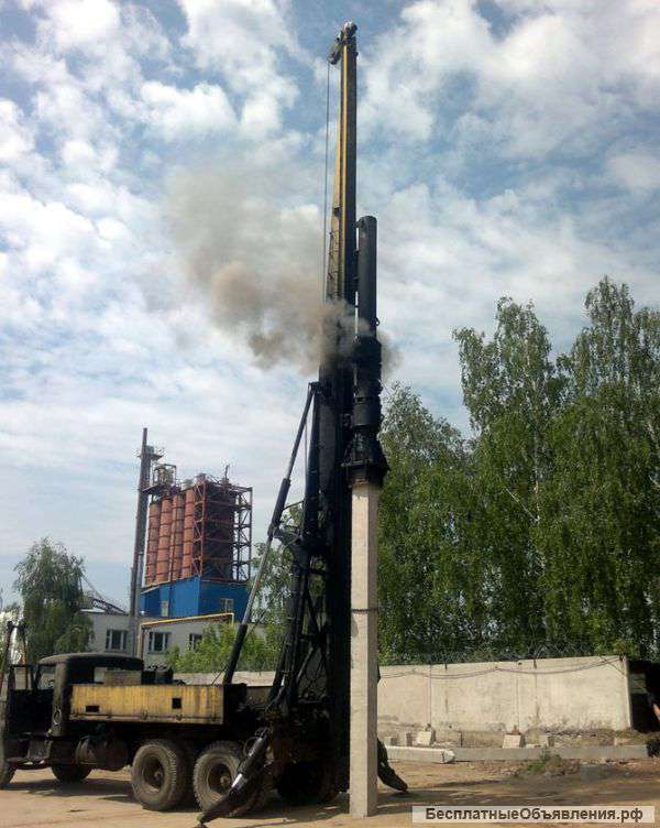 Мобильный Сваебой на базе Краза