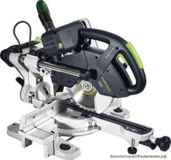 Торцовочная пила Festool KAPEX KS 60 E-Set с протяжкой