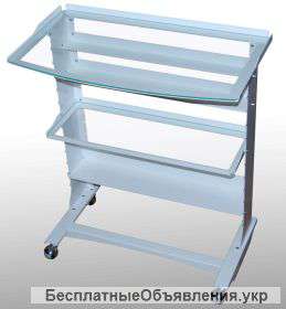 Столик стоматологический для мелкого инструментария и расходных материаловStomTrade RONDO PLUS