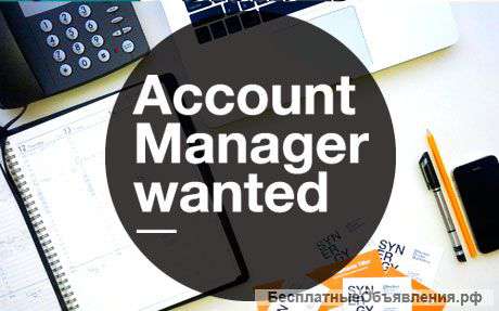 Account Manager / менеджер по работе с клиентами