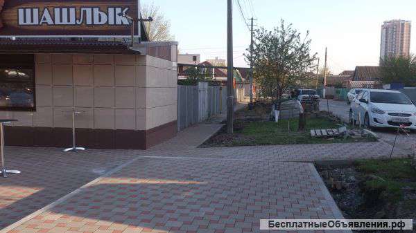 Виброукладка тротуарной плитки