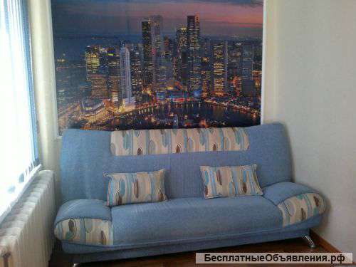 На сутки и более сдается в аренду двухкомнатная квартира в центре Уфы