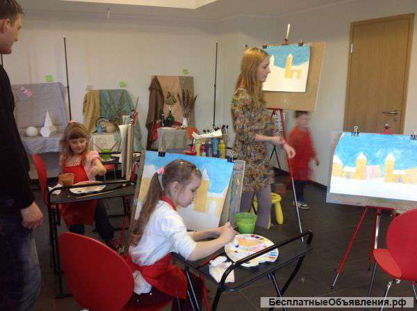 Изостудия для детей в СПб