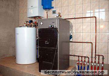 Установка котлов