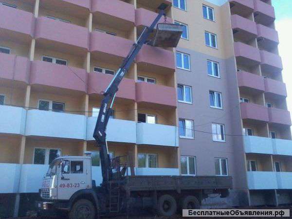 Камаз манипулятор кран-борт