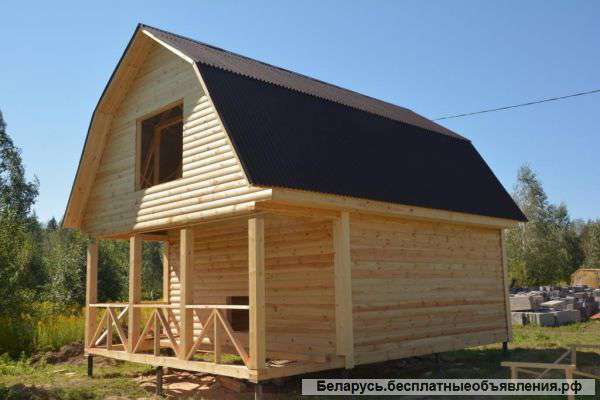 Сруб ДОМА или БАНИ из бруса недорого.Доставка и установка