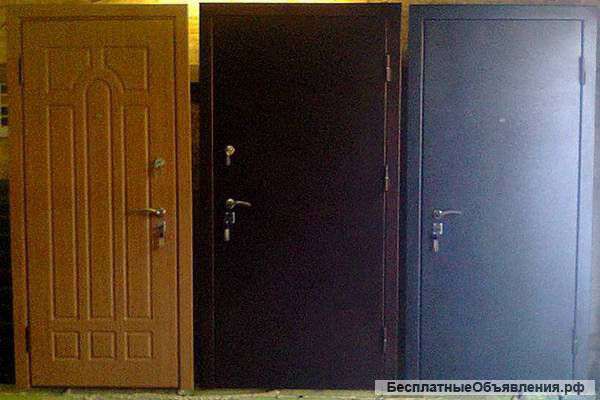 Установка металлических дверей