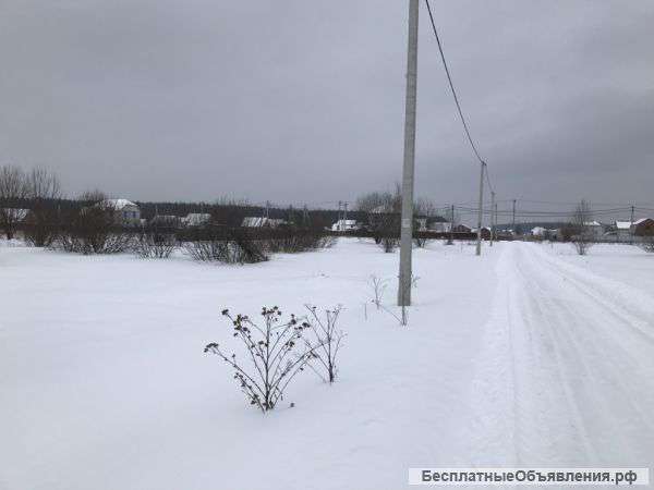 Участок 9 соток в новом коттеджном поселке