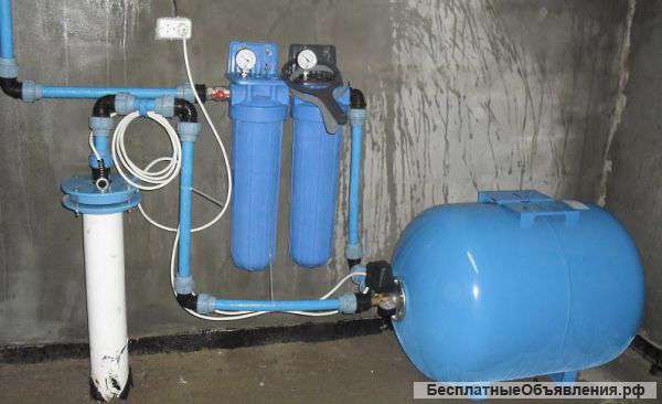 Бурение скважин в Ленинградской области. Ремонт скважин. Установка насоса.