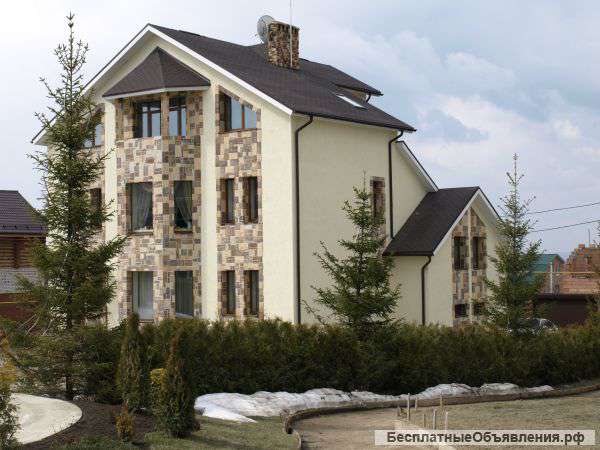 Фасадные работы, ремонт фасада