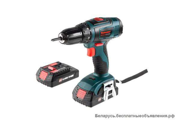 Дрель аккумуляторная HAMMER ACD185Li 2.0 PREMIUM Минск