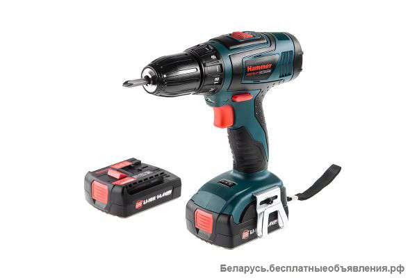 Дрель аккумуляторная HAMMER ACD145Li 2.0 PREMIUM Минск