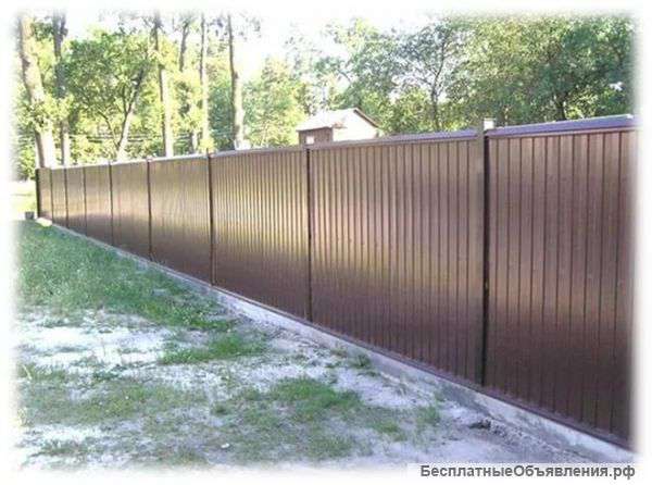 Забор арт009
