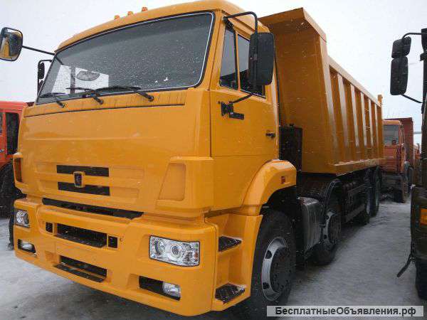 Камаз 65201, самосвал 8x4, 2015г