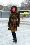 Натуральная дубленка отличная