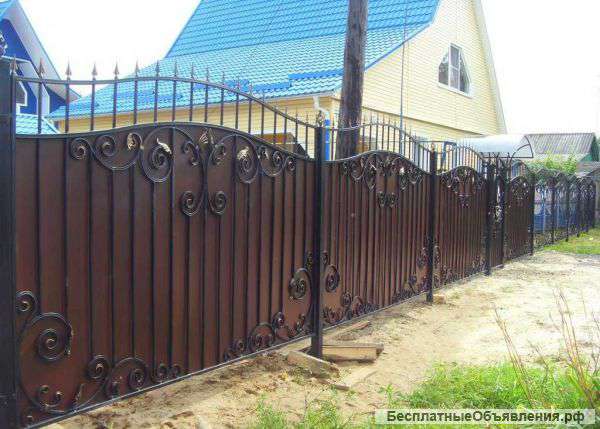 Забор арт023