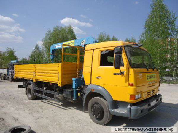 Услуги Самогруза-кран манипулятор