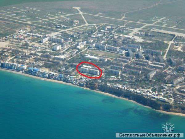 Сдам в Севастополе (Кача) 1комнатную квартиру(34м.кв., 15), 100м до моря.