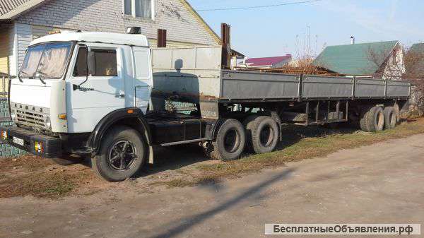 Камаз5410 с полуприцепом одаз93242 12м