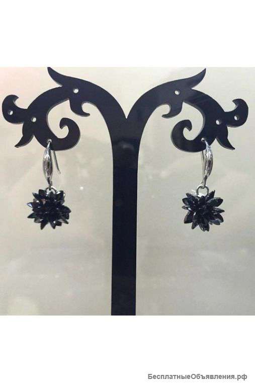 Серьги хрусталь артикул - Артикул: ser_48-1