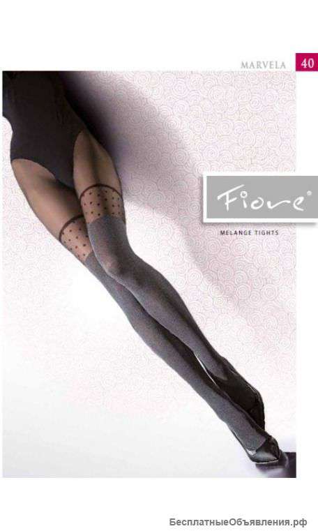 Колготки имитация чулков Fiore Marvela артикул - Артикул: A_138