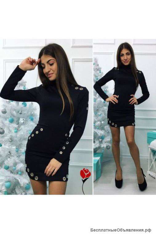 Платье под горло артикул - Артикул: Ам9366-2