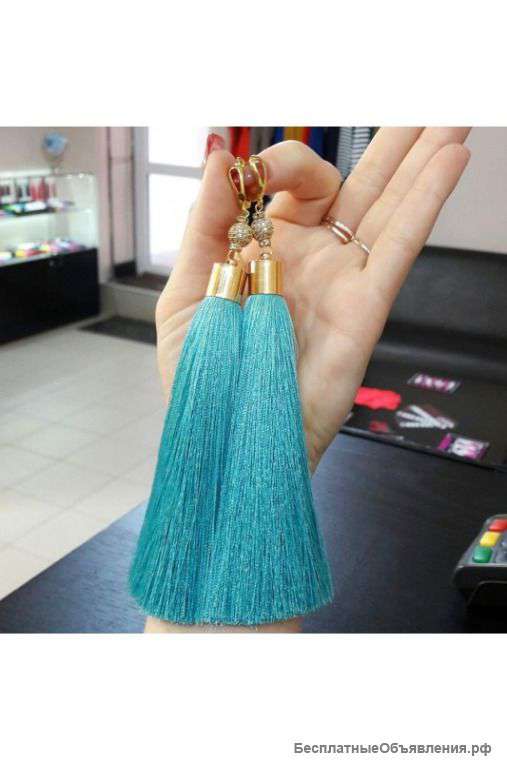 Серьги кисти (LUX) артикул - Артикул: kist_37