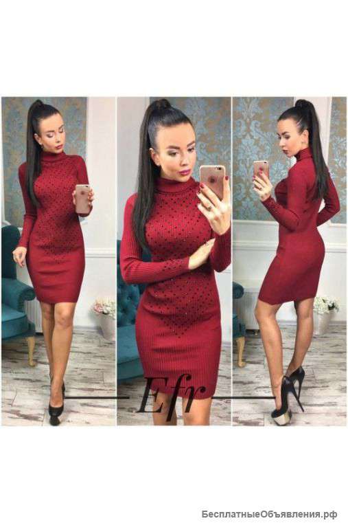 Платье под горло артикул - Артикул: Ам9324-3