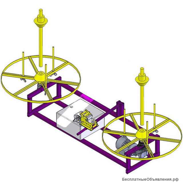 Перемоточные станки напольные с ручным приводом